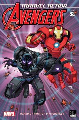 Marvel Action Avengers 1-2-3-4-5-6-7-8-9 Fasikül Set Matthew K. Mannin