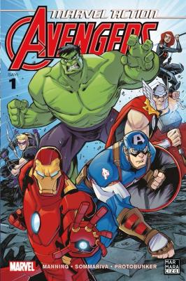 Marvel Action Avengers 1-2-3-4-5-6-7-8-9 Fasikül Set Matthew K. Mannin